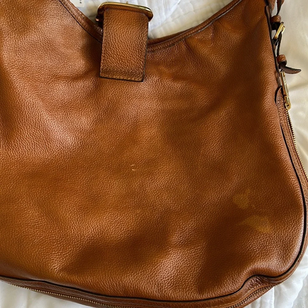 Authentic Prada very large leather vintage bag. - Picture 7 of 16